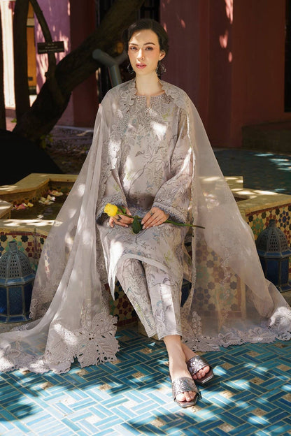 Baroque | Lawn Collection 24 | UF-578 - Pakistani Designer Dress - by Baroque | Type: Luxury - 100% Original at Saira Sultan
