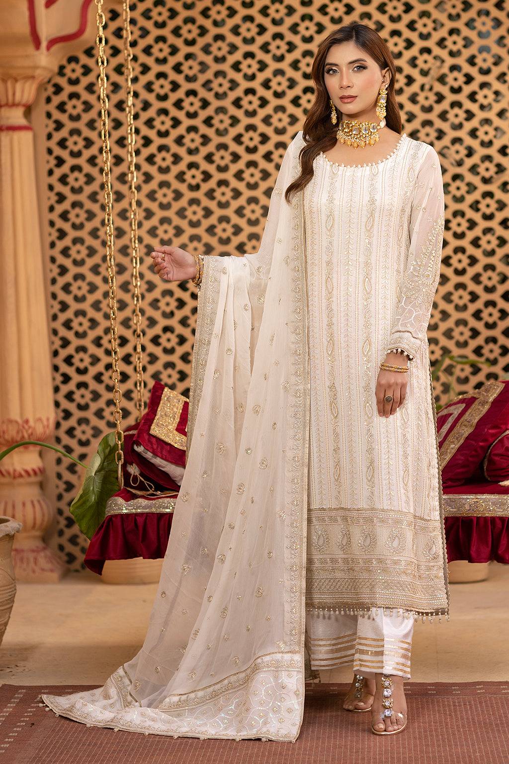 Neeshay | Dastgah Festive Formals | SHABNAM - Pakistani Designer Dress - by Neeshay | Type: Formal - 100% Original at Saira Sultan