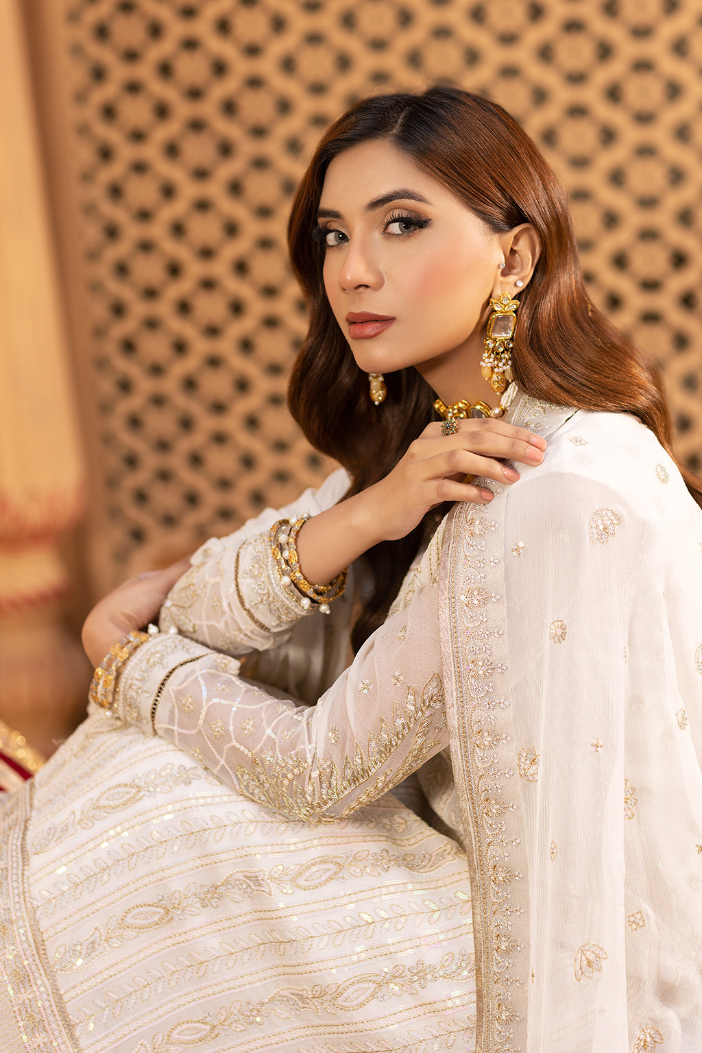 Neeshay | Dastgah Festive Formals | SHABNAM - Pakistani Designer Dress - by Neeshay | Type: Formal - 100% Original at Saira Sultan