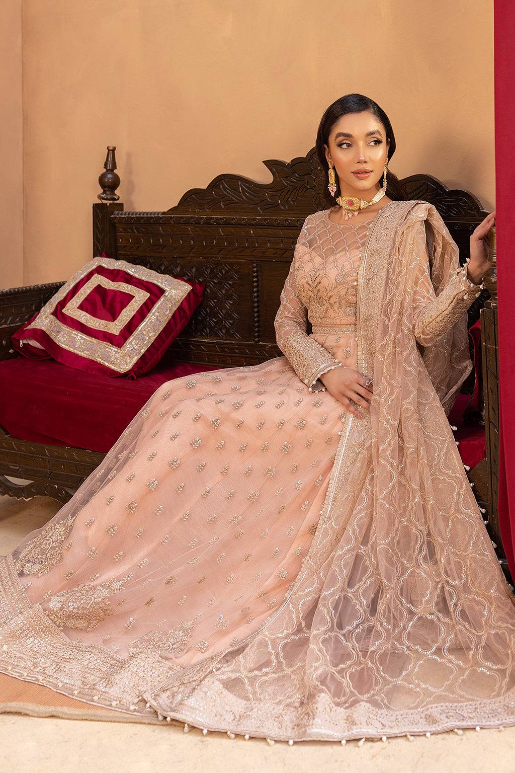 Neeshay | Dastgah Festive Formals | NAVA - Pakistani Designer Dress - by Neeshay | Type: Formal - 100% Original at Saira Sultan