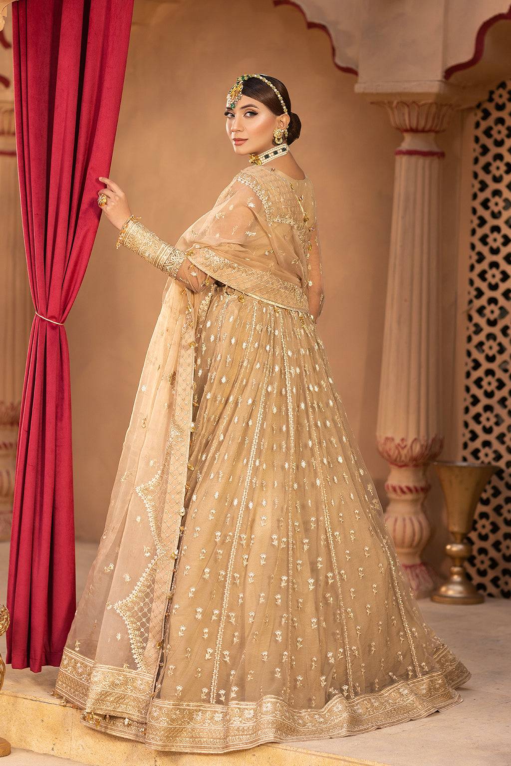 Neeshay | Dastgah Festive Formals | NOOR - Pakistani Designer Dress - by Neeshay | Type: Formal - 100% Original at Saira Sultan