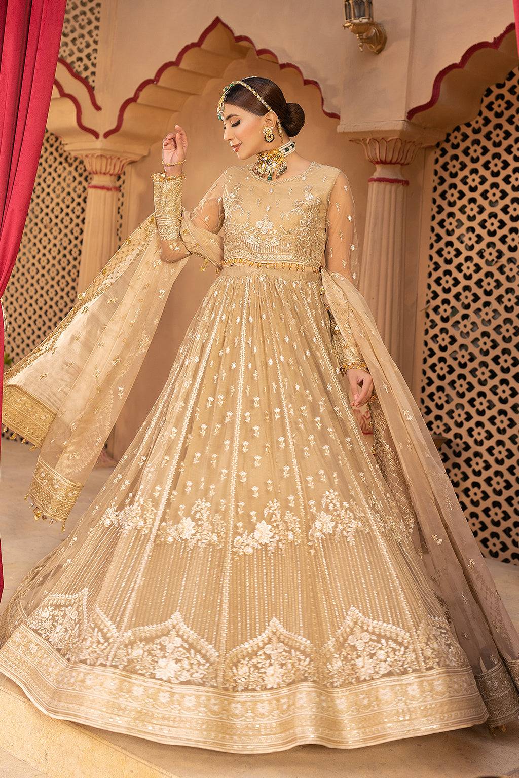 Neeshay | Dastgah Festive Formals | NOOR - Pakistani Designer Dress - by Neeshay | Type: Formal - 100% Original at Saira Sultan