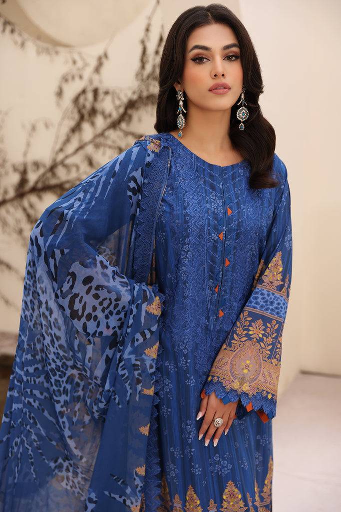 Charizma | Naranji Embroidered Lawn 24 | CN4-005 - Pakistani Designer Dress - by Charizma | Type: Luxury - 100% Original at Saira Sultan