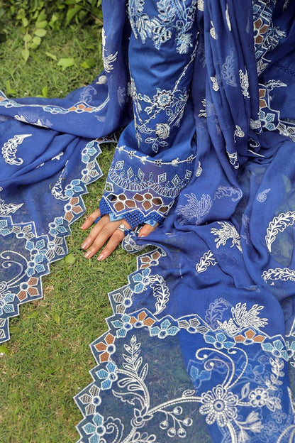 Qalamkar | Festive Lawn 2024 | PS-08 FARHEEN - Pakistani Designer Dress - by Qalamkar | Type: Luxury - 100% Original at Saira Sultan