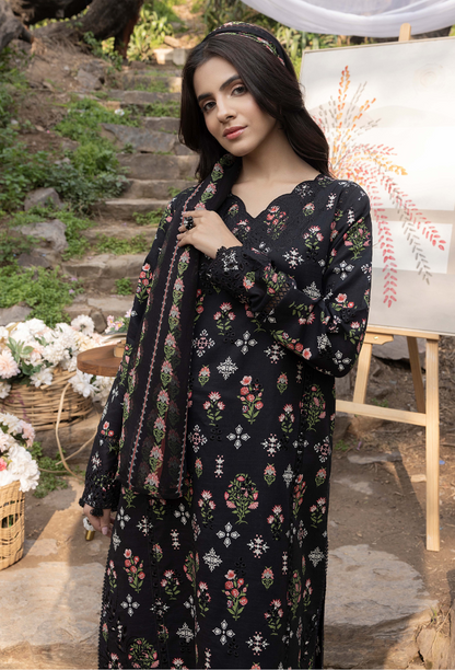 Humdum | Eden Garden 25 |Eden Garden - D03 S Black Lawn