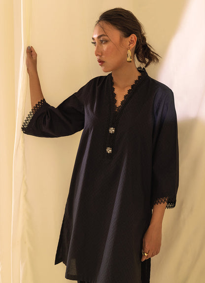 Image | Spring Basics 25 | IJSL-214004-12181 M Black Jacquard
