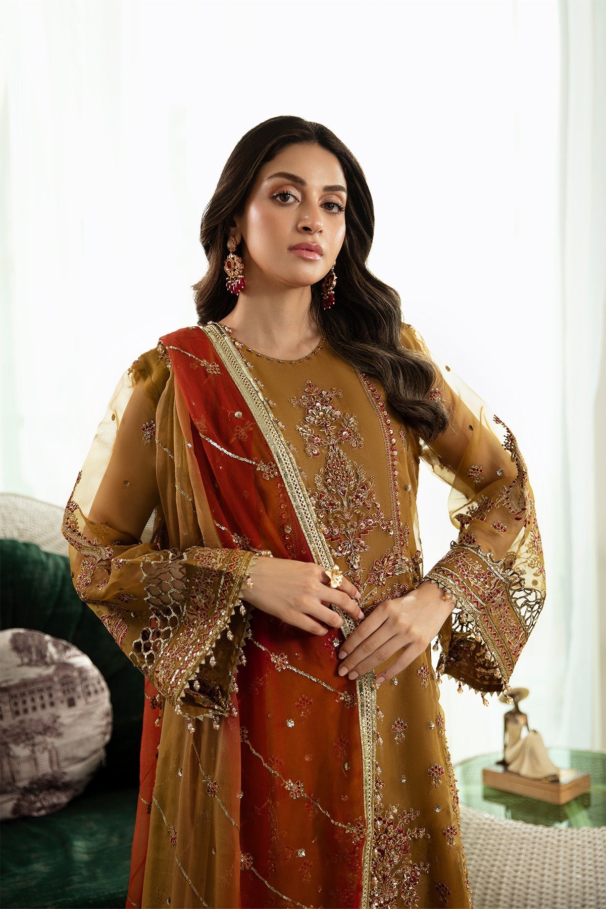 Raeesa Premium | Dehleez Formals | Dl 1034 - Pakistani Designer Dress - by Raeesa Premium - Type : Ladies Clothes - 100% Original at Saira Sultan