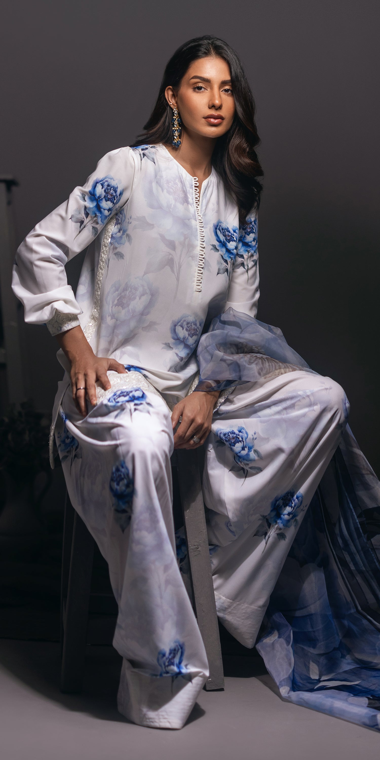 Erum Khan | Beyond Basic | RADIANT RHYTHM - Pakistani Designer Dress - by Erum Khan | Type: Ladies Clothes - 100% Original at Saira Sultan