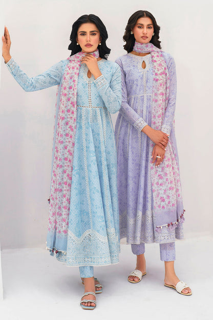 Jazmin | Summer Lawn 25 | USE-9106 XL Light Blue Lawn