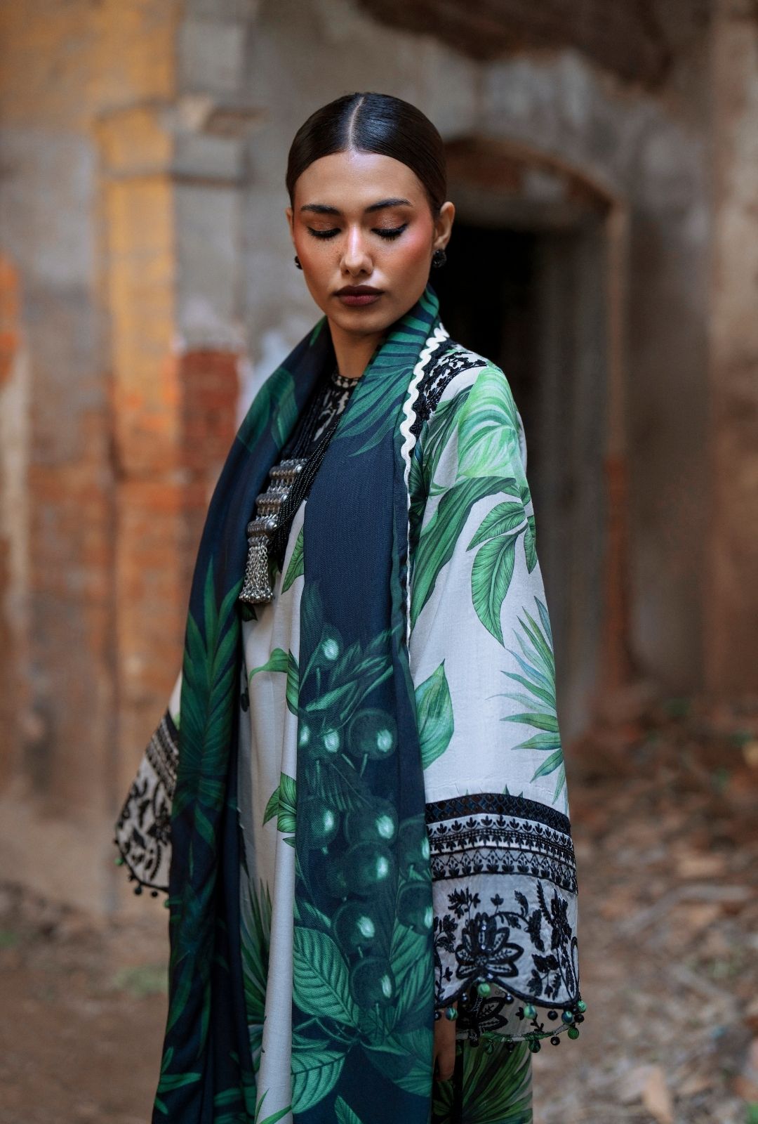 AJR Couture | Sard Sham | Gulbahar by AJR Couture - Designer Dress - Type : Ladies Clothes - Available at Saira Sultan - 100% Original 