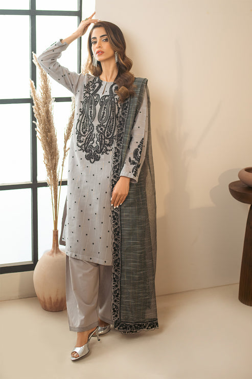 Declare | Eid Collection 25 | P001028 L Mouse Gray Lawn