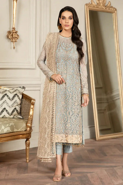 Zarif | Mehroz Formals | ICEBERG - Pakistani Designer Dress - by Zarif | Type: Formal - 100% Original at Saira Sultan