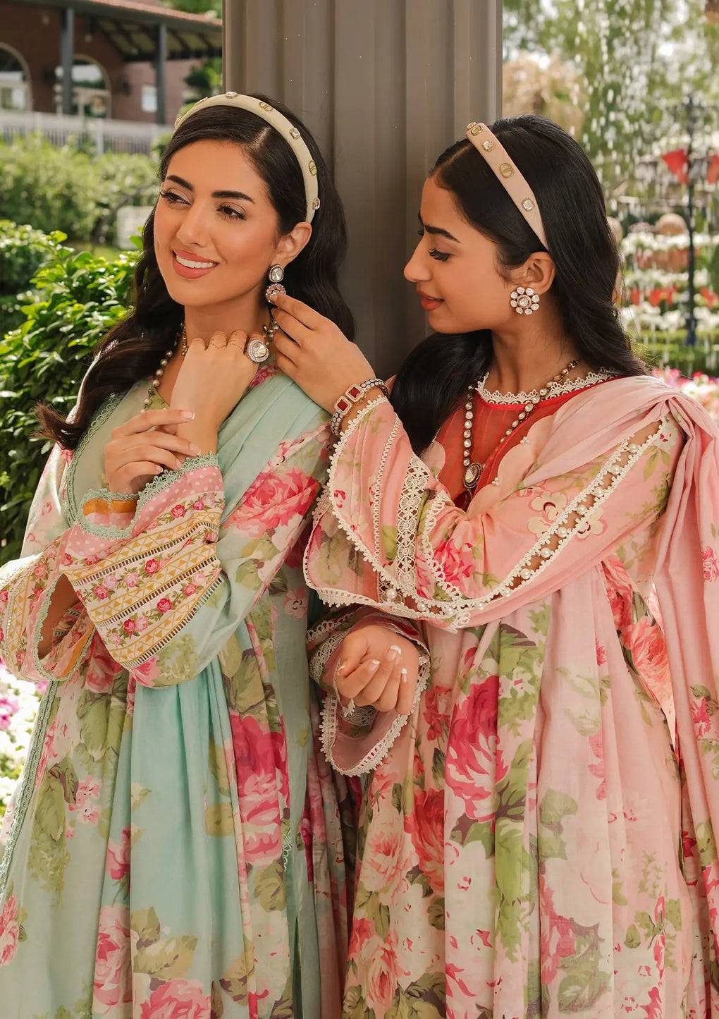 Elaf Premium | Printed Collection 24 | EEP-01B - Petal Pulse - Pakistani Designer Dress - by Elaf Premium | Type: Casuals - 100% Original at Saira Sultan