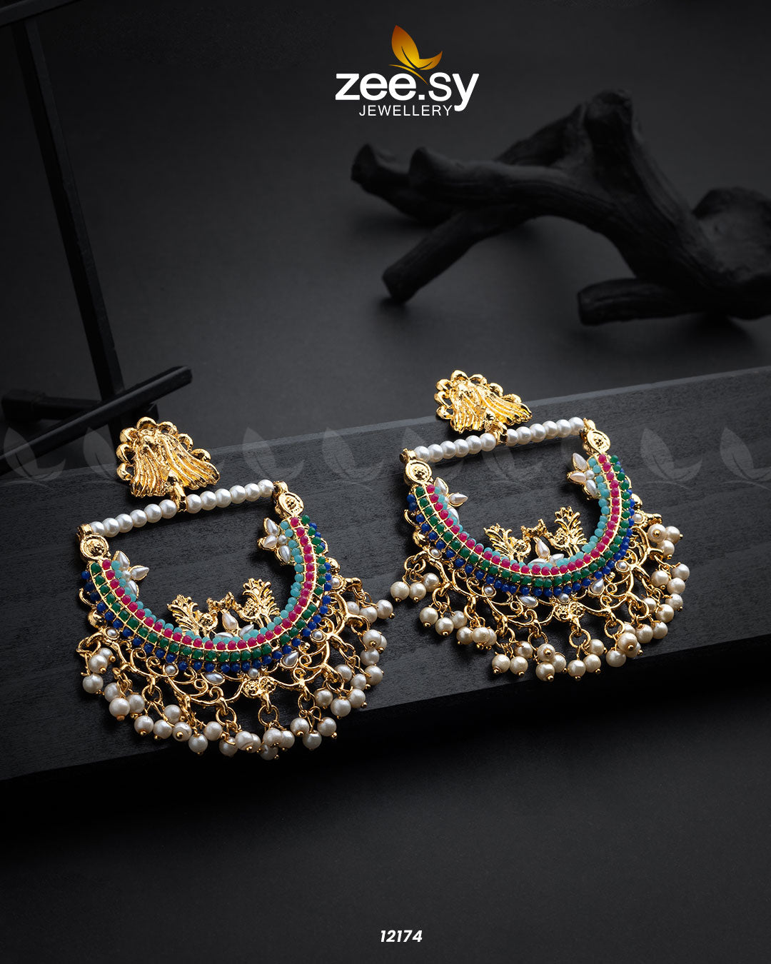 Reverie Earrings Golden Multi