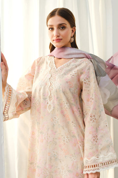 Baroque | Luxury Pret 24 | LAWN UF-660 - Pakistani Designer Dress - by Baroque | Type: Luxury - 100% Original at Saira Sultan