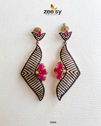Earrings-0595 Black