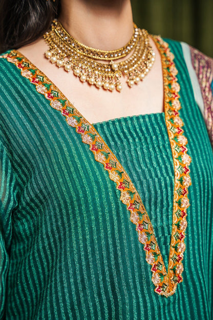 Charizma | Festive Pret | CMA-3-257 - Pakistani Designer Dress - by Charizma | Type: Luxury - 100% Original at Saira Sultan