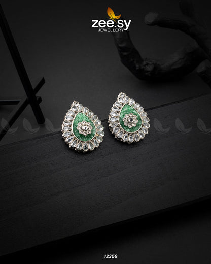 Turkish Earrings Green