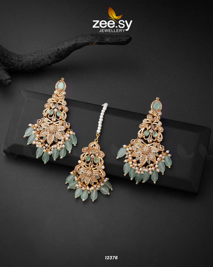 Sarah's Earrings Mint Green