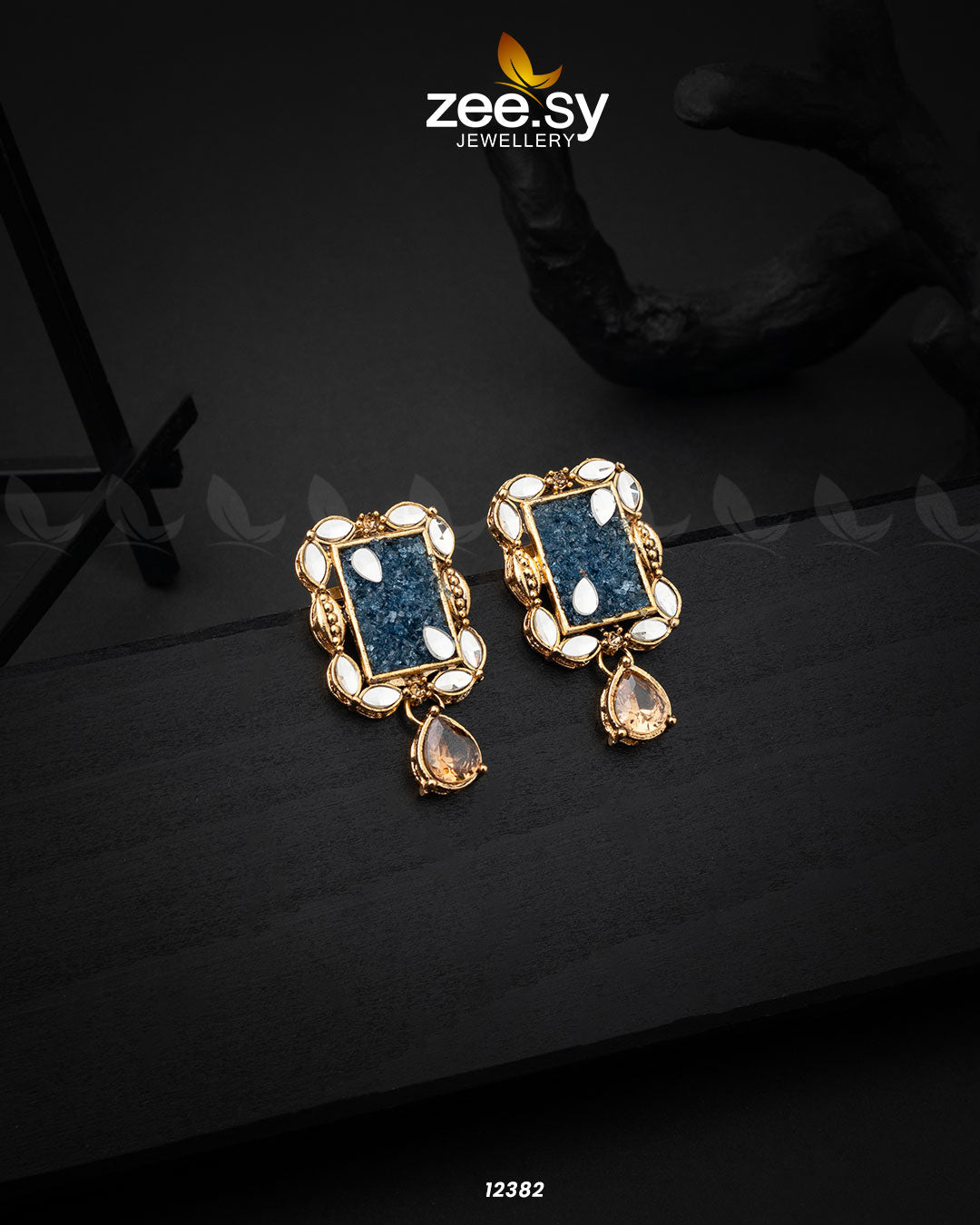 Ethereal Earrings Blue