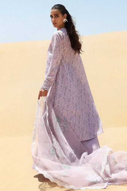Cross Stitch | Eid Lawn 24 | LAVENDER - Pakistani Designer Dress - by Cross Stitch | Type: Luxury - 100% Original at Saira Sultan