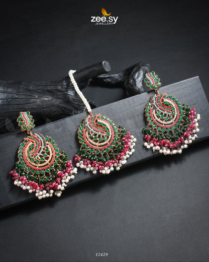 Radiance Earrings Green