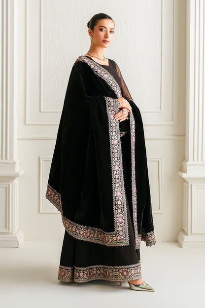 Baroque | Luxury Pret 25 | EMBROIDERED CHIFFON PR-1019 - Pakistani Designer Dress - by Baroque - Type : Ladies Clothes - 100% Original at Saira Sultan