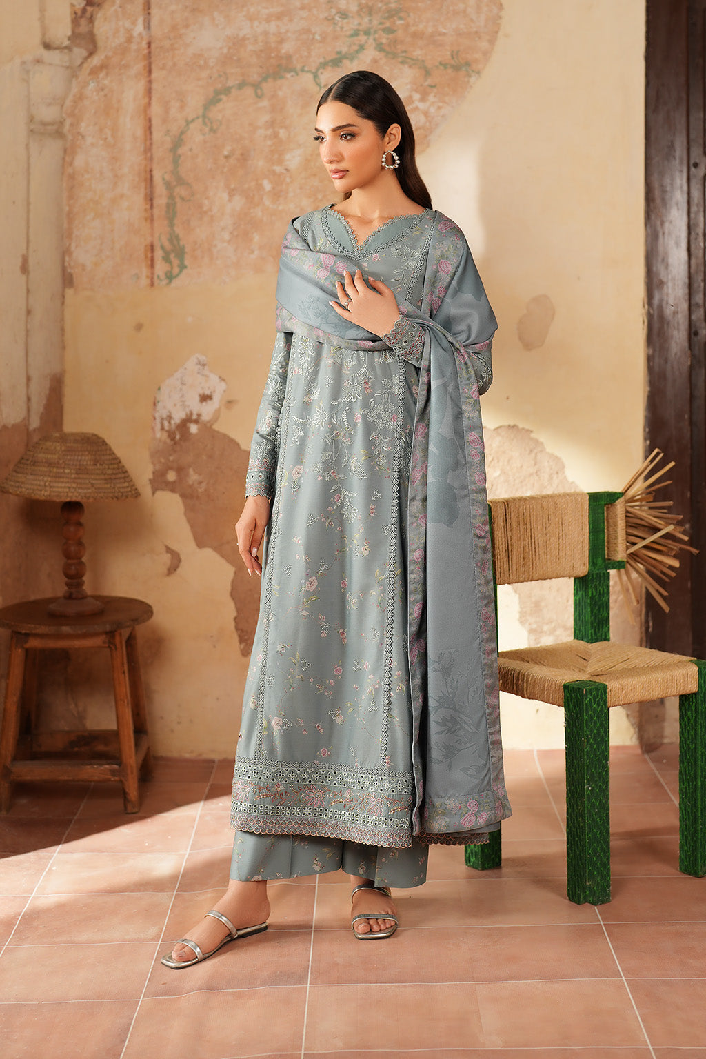 Iznik | Winter 25 | IPF-10 - Pakistani Designer Dress - by Iznik - Type : Ladies Clothes - 100% Original at Saira Sultan