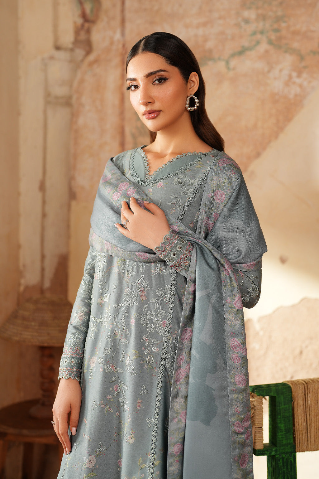 Iznik | Winter 25 | IPF-10 - Pakistani Designer Dress - by Iznik - Type : Ladies Clothes - 100% Original at Saira Sultan