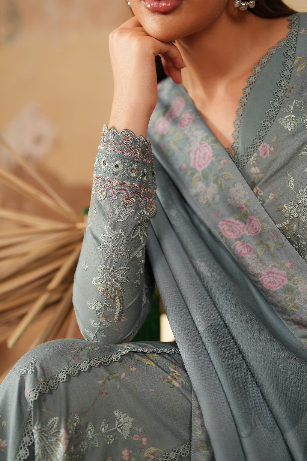 Iznik | Winter 25 | IPF-10 - Pakistani Designer Dress - by Iznik - Type : Ladies Clothes - 100% Original at Saira Sultan