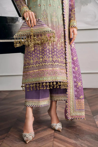 Baroque | Chantelle Embroidered Collection | CH12-08 - Pakistani Designer Dress - by Baroque | Type: Bridal - 100% Original at Saira Sultan