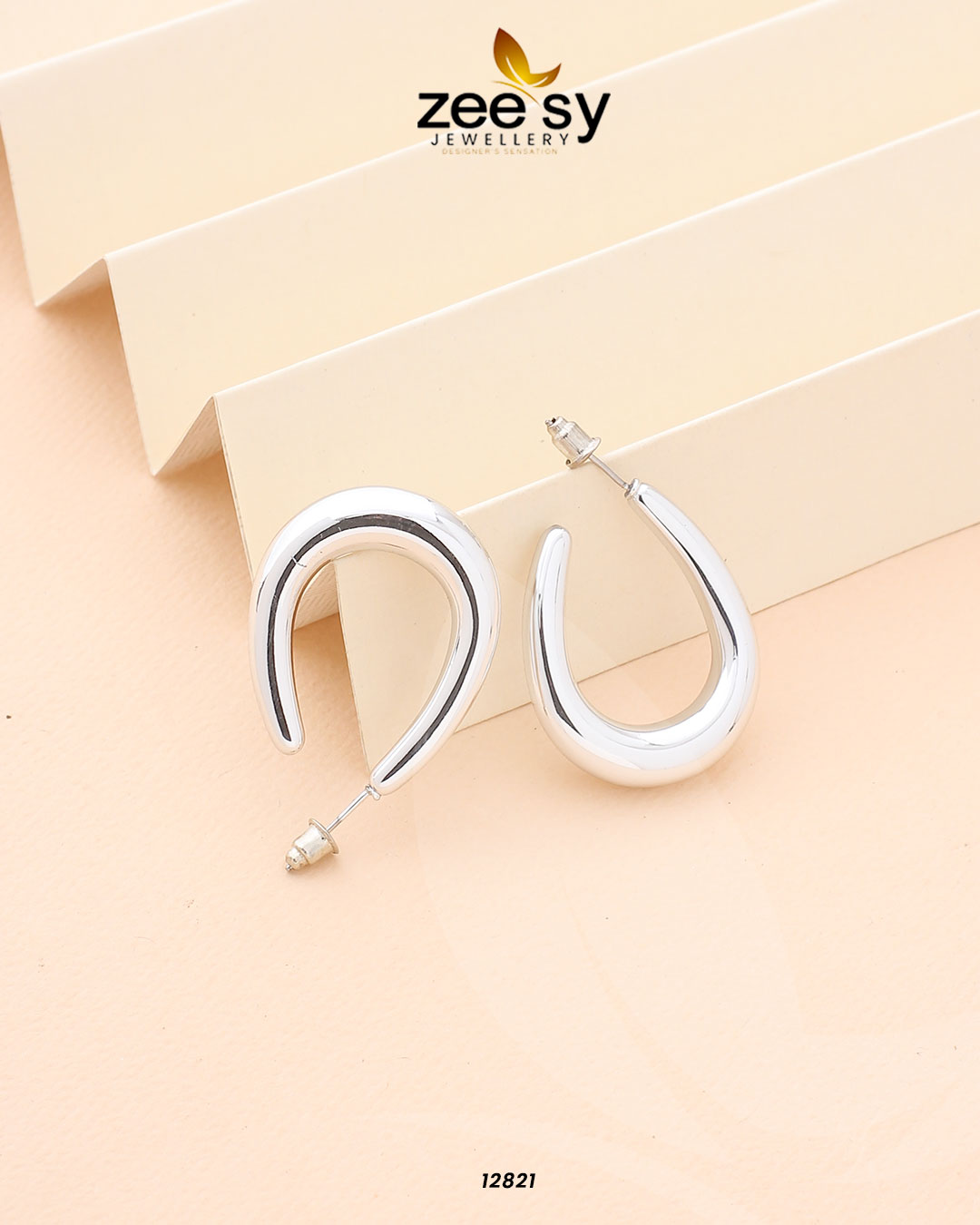 Enkei Hoops Earrings Silver