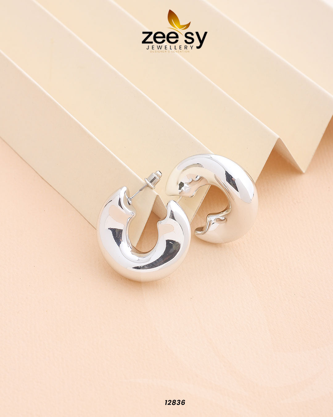Valentina Earrings Silver