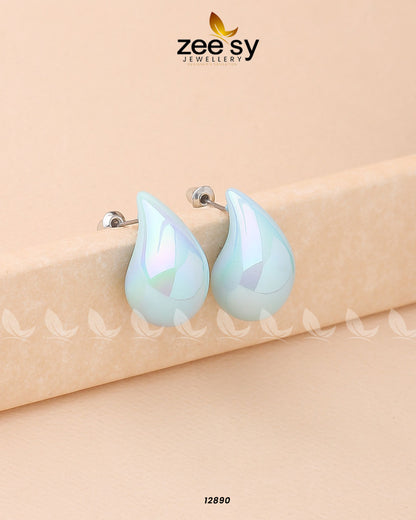Clarkia Earrings Sky Blue