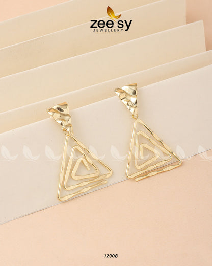 Begonia Earrings Golden