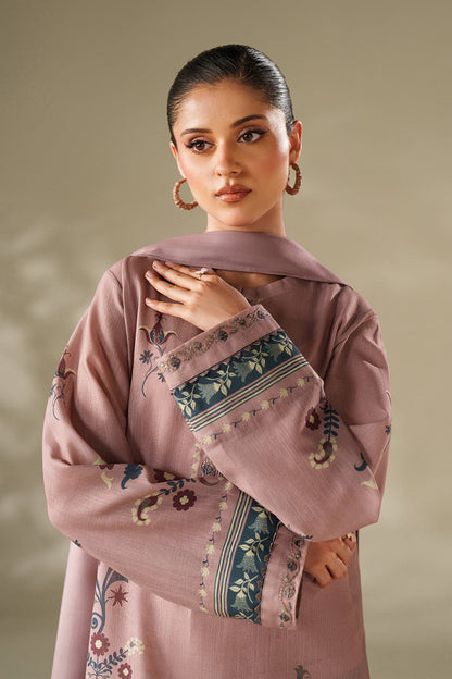 Iznik | Winter Chapter 25 | UE-569 Printed Khaddar by Iznik - Designer Dress - Type : Ladies Clothes - Available at Saira Sultan - 100% Original 