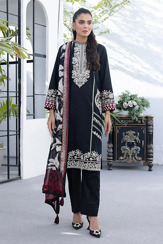 LSM | Spring Embroidered | 0021 - Pakistani Designer Dress - by LSM | Type: Luxury - 100% Original at Saira Sultan