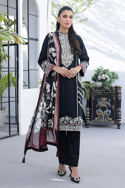 LSM | Spring Embroidered | 0021 - Pakistani Designer Dress - by LSM | Type: Luxury - 100% Original at Saira Sultan