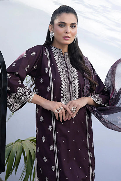 LSM | Spring Embroidered | 0013 - Pakistani Designer Dress - by LSM | Type: Luxury - 100% Original at Saira Sultan