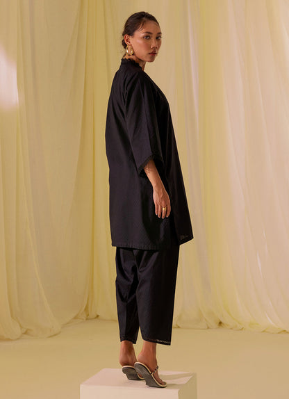 Image | Spring Basics 25 | IJSL-214004-12181 S Black Jacquard