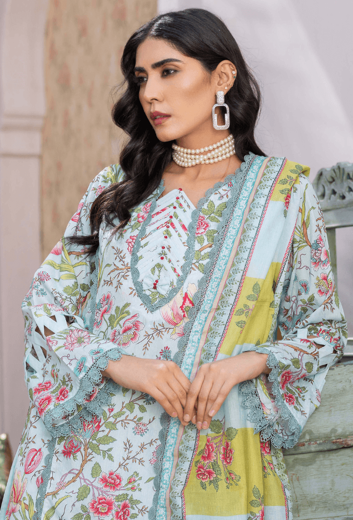 Humdum | Rang e Noor SS 24 | D07 - Pakistani Designer Dress - by HumDum | Type: Casuals - 100% Original at Saira Sultan