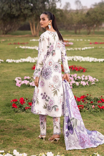 Alizeh | Sheen Lawn Prints 24 | TUBEROSE - Pakistani Designer Dress - by Alizeh | Type: Casuals - 100% Original at Saira Sultan