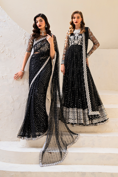 Iznik | Chinnon Chiffon | CC-50 Embroidered Net - Pakistani Designer Dress - by Iznik | Type: Formal - 100% Original at Saira Sultan