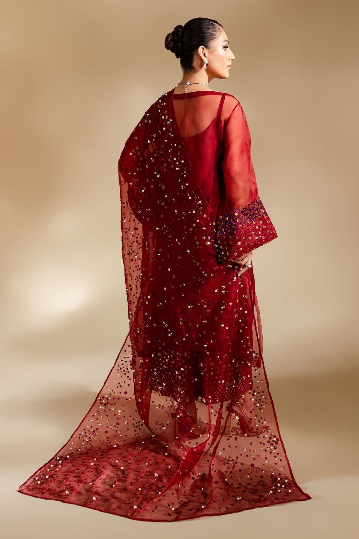 Nureh | Tiny Twinkles | LOVE STRUCK - Pakistani Designer Dress - by Nureh | Type: Formal - 100% Original at Saira Sultan