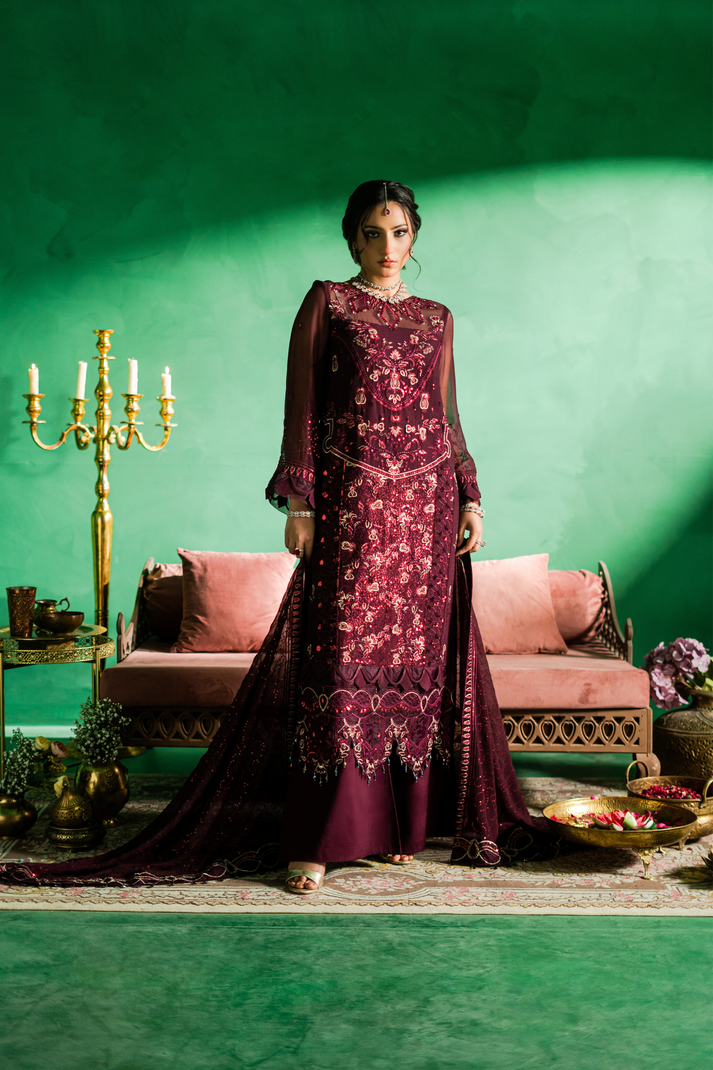 Zebtan | Farmaish Formals | FC-06 XS Berry Chiffon
