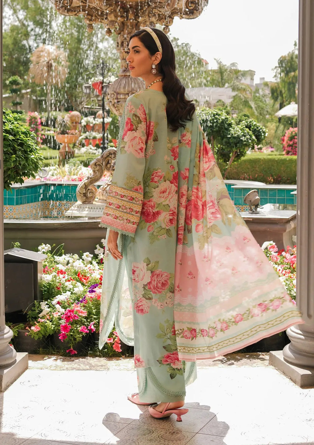 Elaf Premium | Printed Collection 24 | EEP-01A - Frostie - Pakistani Designer Dress - by Elaf Premium | Type: Casuals - 100% Original at Saira Sultan