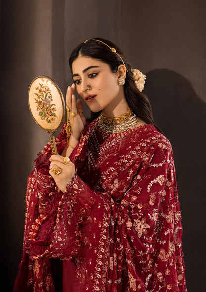 Kahf Premium | Kahf Karandi 25 | KKH-03 ROSELITH - Pakistani Designer Dress - by Kahf Premium - Type : Ladies Clothes - 100% Original at Saira Sultan