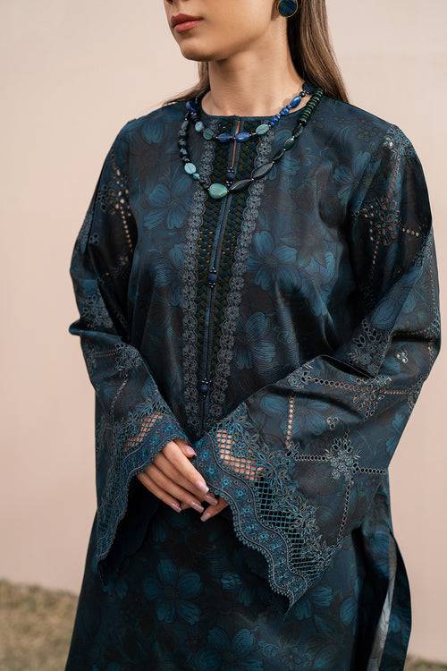 Baroque | Luxury Pret 24 | LAWN UF-608 - Pakistani Designer Dress - by Baroque | Type: Luxury - 100% Original at Saira Sultan
