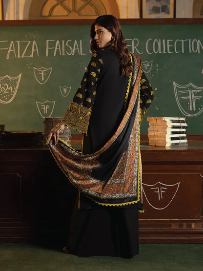 Faiza Faisal | Maya Luxury Lawn | Clara - Pakistani Designer Dress - by Faiza Faisal | Type: Luxury - 100% Original at Saira Sultan