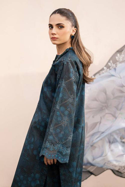 Baroque | Luxury Pret 24 | LAWN UF-608 - Pakistani Designer Dress - by Baroque | Type: Luxury - 100% Original at Saira Sultan